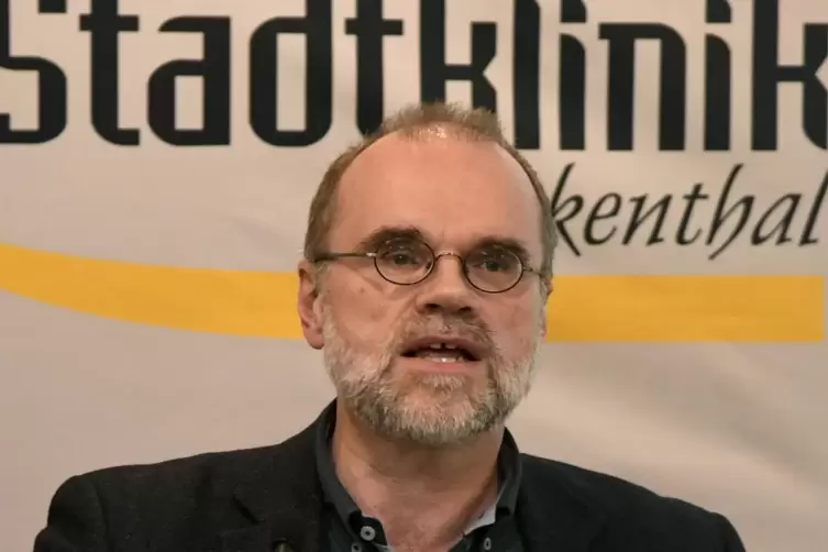 &Uuml;ber den SPD-Antrag zur Besucherregelung verwundert: Matthias M&uuml;nch, &Auml;rztlicher Direktor des Frankenthaler Krankenhauses.