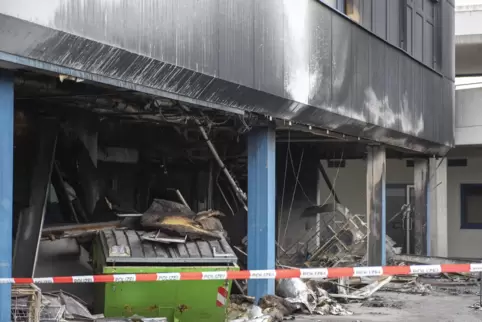 Der Brand hatte beträchtlichen Schaden hinterlassen. 