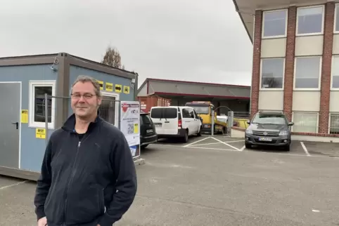 Jörg Lauer betreibt in der Kirchheimer Straße ein Schnelltestzentrum. 