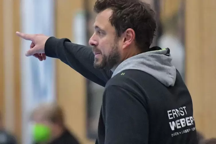 Andreas Reckenthäler weiß genau, wohin es geht: Ihm und der TSG bleiben noch sieben Spiele in der Staffel F, um den rettenden se