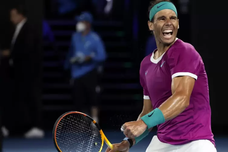 Im Finale von Melbourne: Rafael Nadal. 
