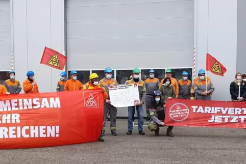 Gefordert wird ein Tarifvertrag mit IG Metall.
