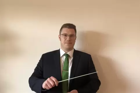 Neuer Dirigent des Kolpingblasorchesters: Daniel Peters.
