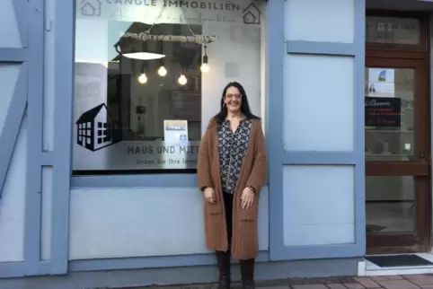 Nicole Längle eröffnete Mitte Januar ihr Immobilienbüro.