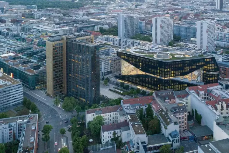 War im Finale um den DAM-Preis: Berliner Springer-Neubau von Rem Koolhaas. 