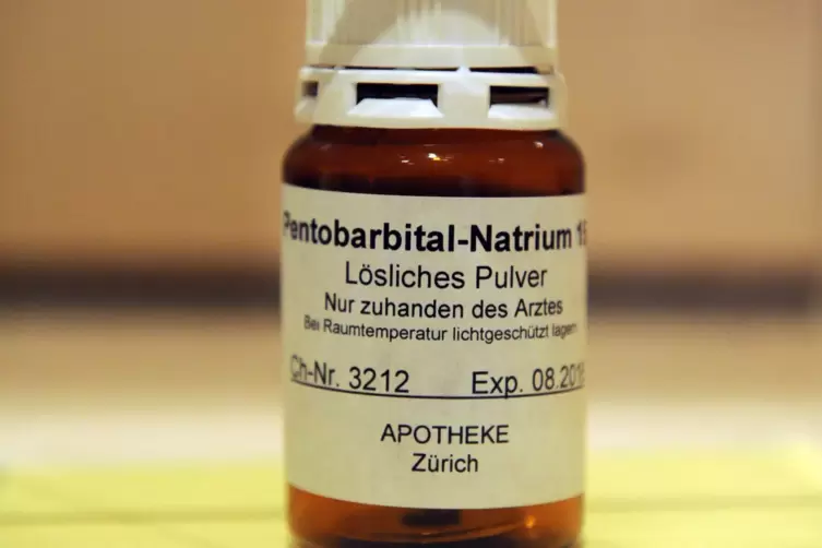 Um dieses Medikament geht es: Natrium-Pentobarbital wurde als Schlafmittel entwickelt. In der Schweiz kann es prinzipiell von je