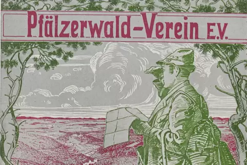 Eine PWV-Mitgliedskarte von 1907, gestaltet von Gustav Ernst.