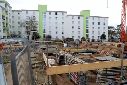 In der Mozartstraße wird bereits gebaut.