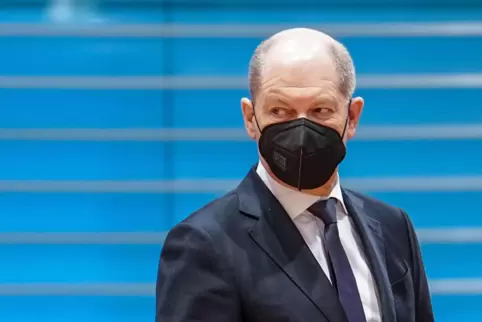 Bundeskanzler Olaf Scholz. 