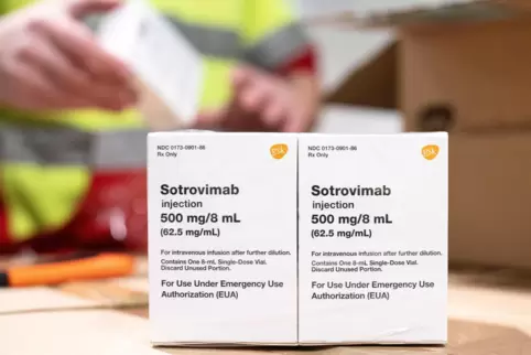 Eines der Medikamente, die einen schweren Verlauf nach einer Infektion verhindern sollten, ist Sotrovimab. 