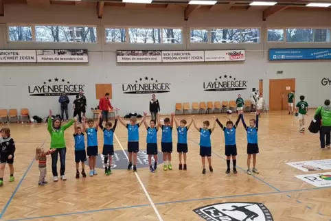 Die E-Jugend des TV Wörth wurde 2020 Meister ihrer Spielklasse.