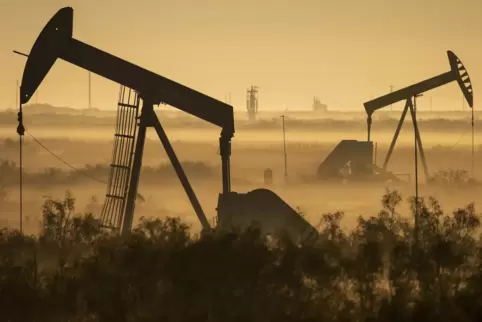 Auslöser für den jüngsten Anstieg ist nach Angaben von Energieexperten der Kälteeinbruch im US-Bundesstaat Texas: Ölpumpen in de