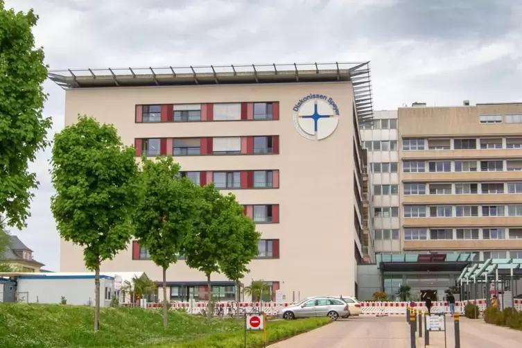 &bdquo;Diak&ldquo; in Speyer: Hier werden aktuell 18 Patienten wegen Covid behandelt. 