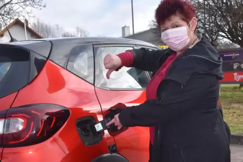 Derye Yeniceri ist auf das Auto angewiesen.
