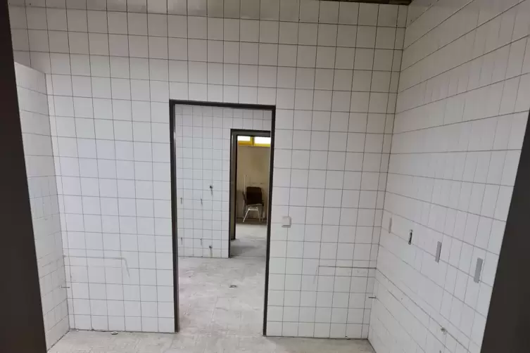 Auch die Sanit&auml;ranlagen werden erneuert. 