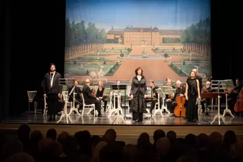 Jubiläumskonzert des „Winters in Schwetzingen“ im Rokokotheater. 