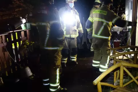 Mehr als 24 Einsatzkräfte waren am Montag vor Ort. 