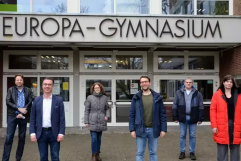 Sehen die Bedeutung der Schulsozialarbeit: Susanne Döhler, Schulelternbeirat Europa-Gymnasium, Bernhard Würtz, Kreisverwaltung G
