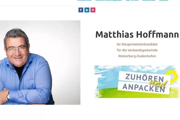 Schwer zu finden: Matthias Hoffmann.