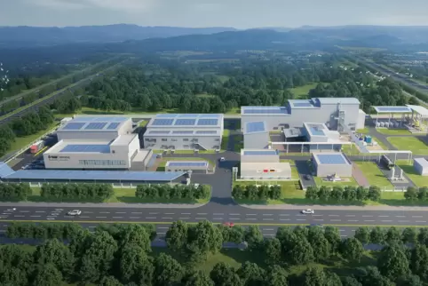 Die Anlage von BASF und Heraeus soll eine Kreislaufwirtschaft durch Recycling verbrauchter Katalysatoren für Edelmetalle verarbe