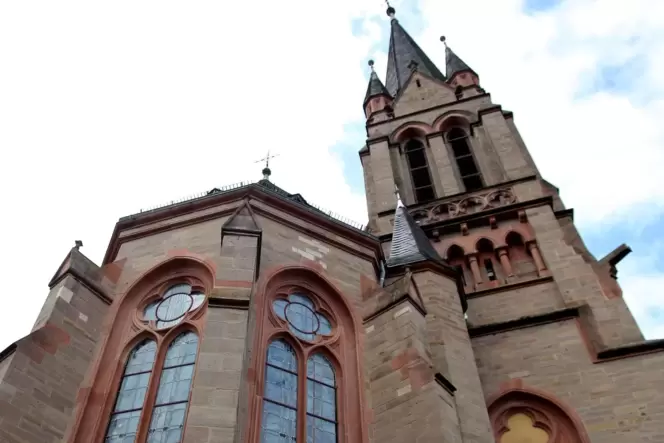 Die katholische Kirche in Kusel.