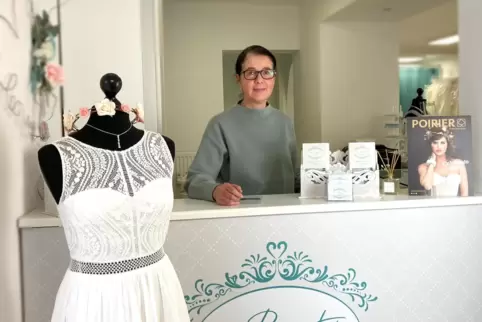 Silke Giesecke traut sich etwas: Sie übernimmt das Brautmodengeschäft „Die Braut, die sich was traut“.