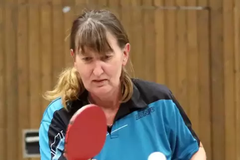 Hat für Harthausens Damen Pfalzliga gespielt: Sabine Kos.