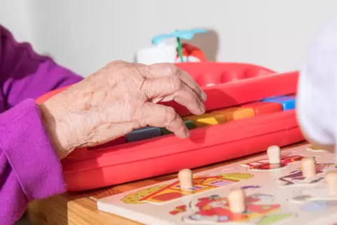 Das neue „Kisenter“ vereint Kindergarten und Seniorentagesstätte. 