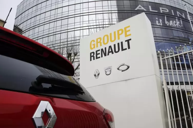 Die Renault-Zentrale in Boulogne-Billancourt bei Paris.