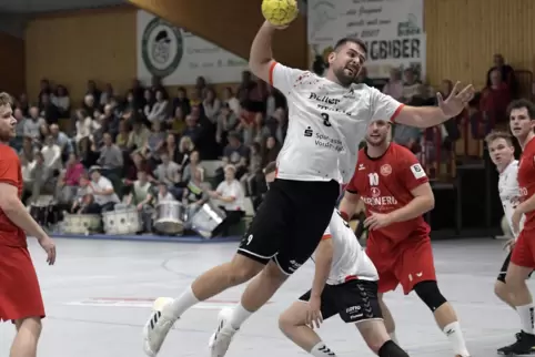Sah in Großsachsen eine umstrittene Rote Karte: Kapitän Nikola Sorda, hier im Heimspiel gegen die HG Oftersheim/Schwetzingen.
