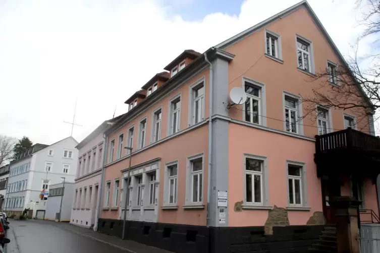 K&uuml;nftig Sitz der Praxis von Christiane Leyser: das Anwesen Trierer Stra&szlig;e 60 in Kusel. 