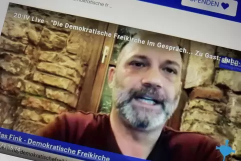 Mit der „Querdenker“-Szene verbunden: Der Südpfälzer Gastronom Tobias Fink hat eine „Freikirche“ gegründet, deren Gemeindeleben 