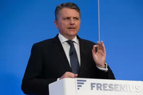 Stephan Sturm, Vorstandsvorsitzender von Fresenius, nannte 2021 ein „herausforderndes und dennoch erfolgreiches Jahr“ für den Ko