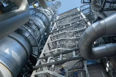 Mit dem BASF-Geschäft geht es aufwärts: Blick auf die Acetylen-Anlage im Ludwigshafener Stammwerk.