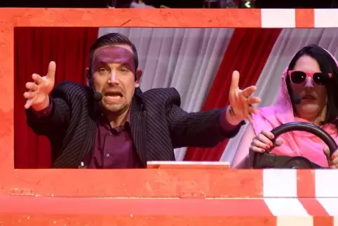Rainer Conrad grantelte 2020 in Kibo auf der Bühne. 