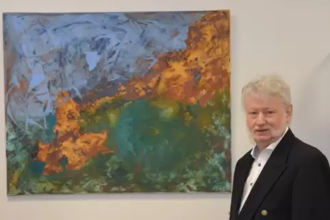 „Mother Earth“ hat Raymond Pauquet der Bibliothek als Dauerleihgabe überreicht. 