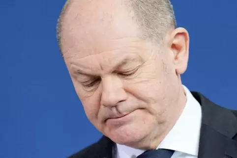 Entschlossen: Bundeskanzler Olaf Scholz (SPD) muss nach dem Angriff Russlands auf die Ukraine schwerwiegende Entscheidungen tref