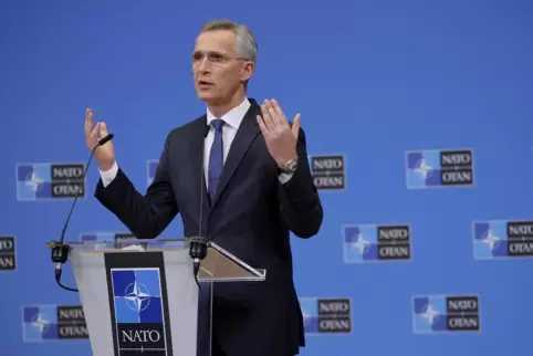 Nato-Generalsekretär Jens Stoltenberg betonte das Beistandsversprechen der Bündnispartner.