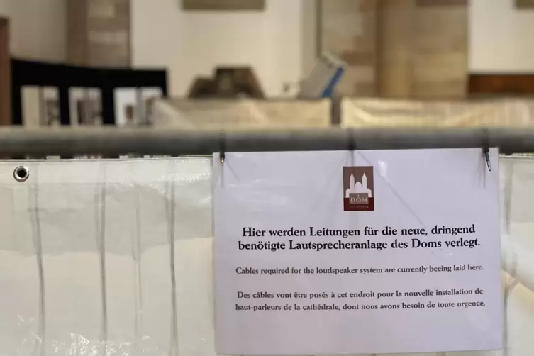 Hinweis: Die neue Anlage ist dringen notwendig. 