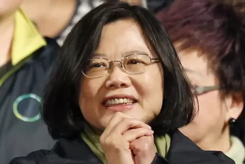 Präsidentin Tsai Ing-wen rief die taiwanesischen Truppen zu erhöhter Alarmbereitschaft auf.