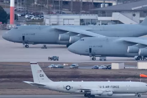 Die Air Base in Ramstein.