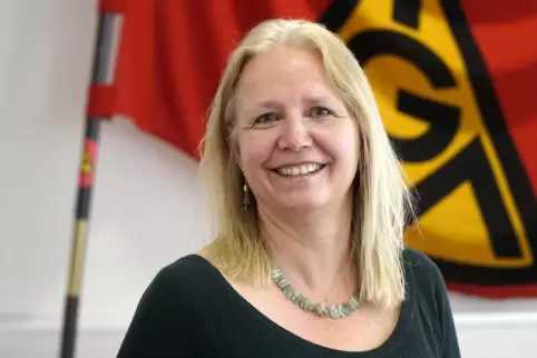 Birgit Mohme, erste Bevollmächtigte der IG Metall Ludwigshafen/Frankenthal.