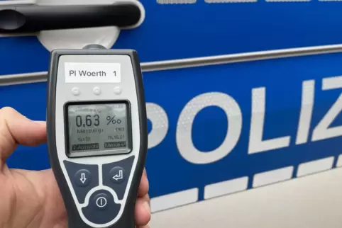Sicheres Radfahren ist schon bei geringen Promillewerten nicht mehr gegeben. 