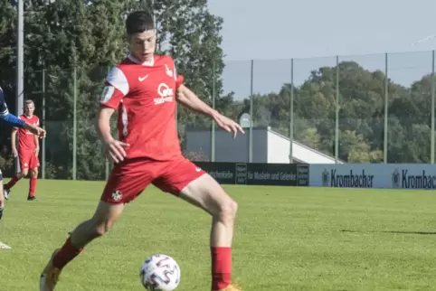 Traf gleich zweimal für die U17 des FCK: Oskar Prokopchuk.