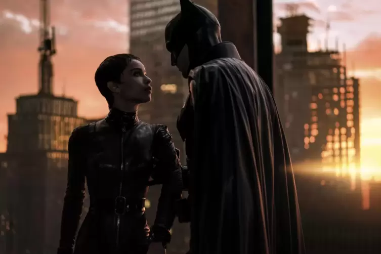 Ein Hoffnungsschimmer: die Romanze zwischen Batman (Robert Pattinson) und Catwoman (Zoë Kravitz).