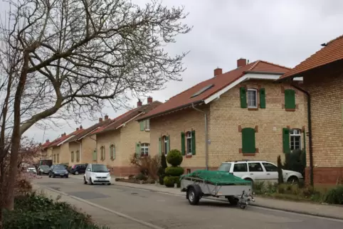 Alte Kolonie in Limburgerhof. 