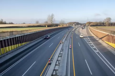 Das Wörther Kreuz ist ein wichtiger Verkehrsknotenpunkt. 