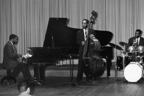 Das „Modern Jazz Quartet“ kam 1957 aus New York in die Lauterer Fruchthalle. 