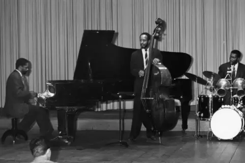 Das „Modern Jazz Quartet“ kam 1957 aus New York in die Lauterer Fruchthalle. 