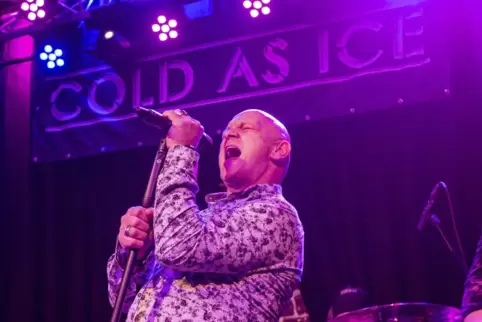 Sang und scherzte: Thomas Wagner von Cold as Ice.